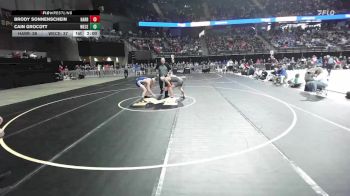 Champ. Round 1 - Keaton Vessells, West Central vs Brayden Gust, Madison
