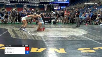 117 lbs Rnd Of 64 - Lily Grismer, Montana vs Julianna Burkett-Erice, Virginia