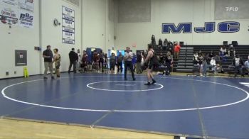 174 lbs 9th Place Match - Shane Sanchez, Delta College vs Julian Hernandez, Chabot College