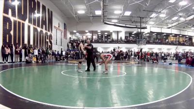 145B Champ. Round 1 - Elaina Rudolph, Adrian College vs Alena Gracia, Sacred Heart University