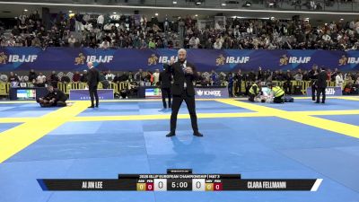 Clara Fellmann vs Ai Jin Lee 2026 European Jiu-Jitsu IBJJF Championship