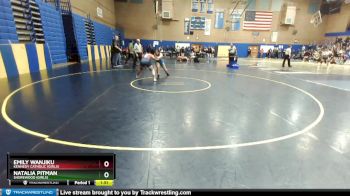 170lbs Champ. Round 1 - Emily Wanjiku, Kennedy Catholic (Girls) vs Natalia Pitman, Shorewood (Girls)