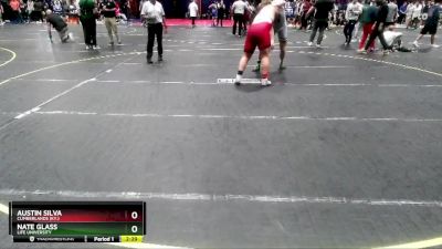 285 lbs Semifinal - Nate Glass, Life University vs Austin Silva, Cumberlands (Ky.)