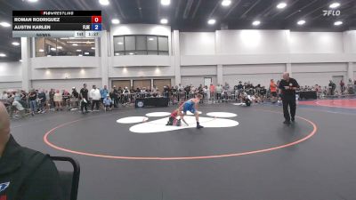 77 lbs Semis - Roman Rodriguez vs Austin Karlen, Florida Heatwave