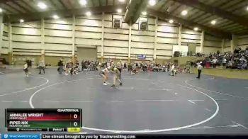 120 lbs Quarterfinal - Piper Nix, Mountain Crest vs AnnaLee Wright, Cedar Valley