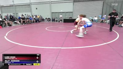 165 lbs Round 3 (8 Team) - Luke Hoag, Minnesota Red vs Riley Johnson, Nebraska