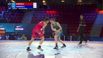 59 kg 1/8 Final - Bilyana Dudova, Bulgaria vs Ineta Dantaite, Lithuania