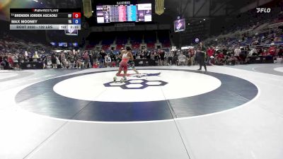 132 lbs Cons. Sub-rd Of 16 - Brenden Jorden Agcaoili, NV vs Max Mooney, VA