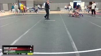 76 lbs Round 3 (10 Team) - Randy Winnans, Machine Shed vs Casey Karnes, Hanover Hawkeye