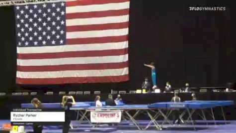 Rycher Parker - Individual Trampoline, Flipside - 2021 USA Gymnastics Championships