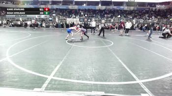 80 lbs 5th Place - Kane Starling, Wellsville Kid Matters vs Noah Zitelman, Jesup Mat Club