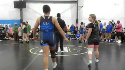 82 lbs Rr Rnd 3 - Jillian Jones, Virginia Team Predator - W vs Ella Johnson, MGW Monkey Business - W