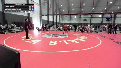 Junior Boys GR - 144 lbs Cons. Round 5 - Cash Port, CA vs Michael Martin, Jr, OR