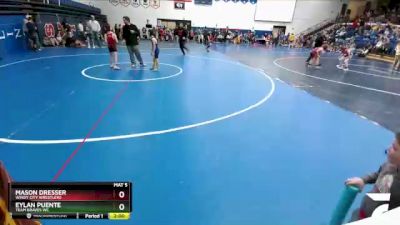 71 lbs Round 2 - Mason Dresser, Windy City Wrestlers vs Eylan Puente, Team Braves WC