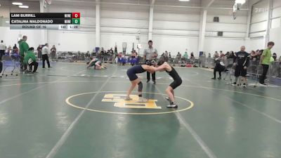 85 lbs Round Of 16 - Lani Burrill, None vs Catalina Maldonado, None
