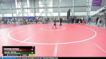 53 lbs Champ. Round 1 - Miguel Rocha, The Dalles Aztecs Wrestling vs DeAndre Romero, Victory Wrestling-Central WA