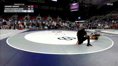 157 lbs Cons. Sub-rd Of 32 - Anthony Weaver, NY vs Cyrus Faussete-Sadri, WA