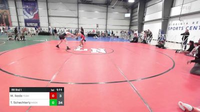 127 lbs Rr Rnd 1 - Mikah Ikeda, Team Germantown vs Tom Schechterly, Mat Assassins