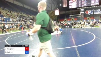 112 lbs Rnd Of 32 - Janiah Slaughter, Illinois vs Delanie Smith, Missouri