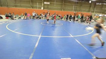 40 kg Rr Rnd 4 - Mckenzie Harshman, Maine Trappers White - GK8E vs Ella Heyne, Michigan Wrestling Academy - GK8E