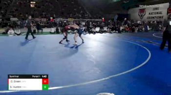 3A 120 lbs Semifinal - David Green, South Fremont vs Stryker Huston, Timberlake