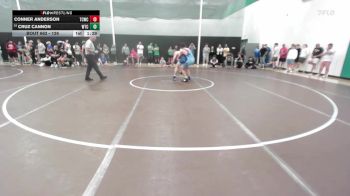 126 lbs Quarterfinal - Cruz Cannon, Wichita Training Center vs Conner Anderson, Team Central Wrestling Club