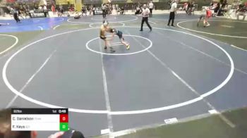 62 lbs Rr Rnd 3 - Cael Danielson, Texas Elite WC vs Forrest Keys, Slv Elite