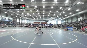 124 lbs Round 2 (3 Team) - Bryden Sheldon, Unatego-Unadilla Valley-Franklin vs Peter Anagnostidis, Nanuet