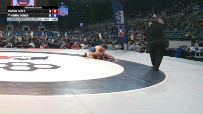 132 lbs Champ. Rd Of 32 - Kasyn Ingle, Indiana vs Henry Jones, Virginia