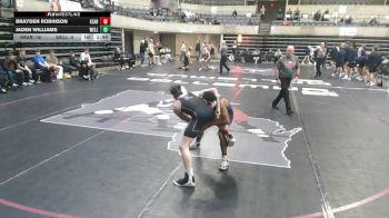 121 lbs Round 1 (6 Team) - Jaden Williams, Wellington, FL vs Brayden Robinson, Kearney, MO