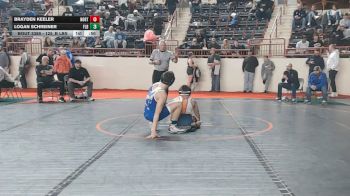 125_B lbs Consolation - Brayden Keeler, Northwest vs Logan Schreiner, Flb