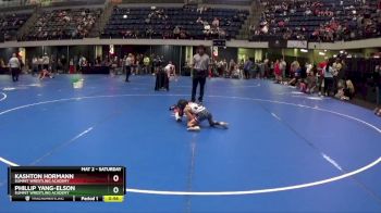 60 lbs Quarterfinal - Phillip Yang-Elson, Summit Wrestling Academy vs Kashton Hormann, Summit Wrestling Academy