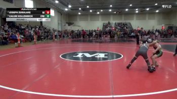 75 lbs Round 1 - Joseph Zubulake, MN Elite vs Calum Hollenbeck, Edina Youth Wrestling Club