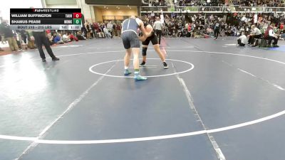 215 lbs Round Of 16 - William Buffington, Taunton vs Shamus Pease, Medomak Valley