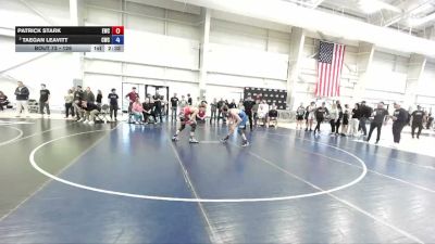 126 lbs Champ. Round 1 - Patrick Stark, Empire Wrestling Club vs Taegan Leavitt, Champions Wrestling Club