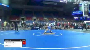 94 lbs Round Of 32 - Jeremiah Waldschmidt, Colorado vs Nathan Rioux, Indiana