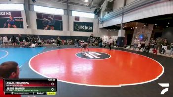 86-92 lbs 2nd Place Match - Jesus Ramos, El Paso Enforcers Wrestling Club vs Asael Mendoza, Dumas Wrestling