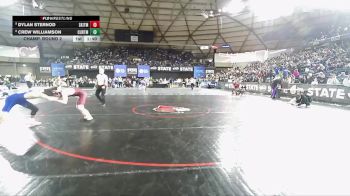 Boys 4A 113 lbs Champ. Round 2 - Dylan Sternod, South Kitsap vs Crew Williamson, Curtis