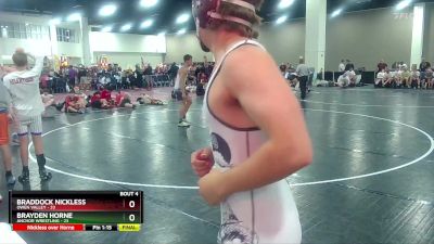 190 lbs Quarterfinals (8 Team) - Zander Pendley, Owen Valley vs John Gleason, Anchor Wrestling