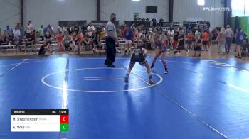 65 lbs Prelims - Hannah Stephenson, Okwa vs Alexis Wall, South Central Punishers