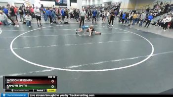 84 lbs Semifinal - Kamdyn Smith, OK vs Jackson Spielman, MN