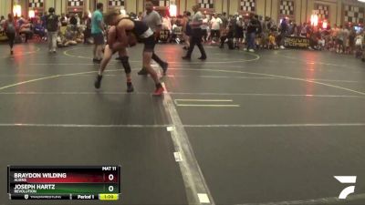 130 lbs Cons. Round 3 - Braydon Wilding, Aliens vs Joseph Hartz, Revolution