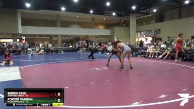 138 lbs Round 2 (6 Team) - Jaiden Reed, Assassins Green vs Porter Vaughn, Mississippi Kings