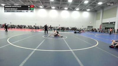 152 lbs Consi Of 64 #2 - Samson Xayachack, MA vs Logan McNally, UT