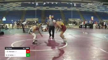 145 lbs 3rd Place - Grant Hansen, Ggt vs Brody Arrants, GI Grapplers