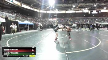 195 lbs Cons. Round 6 - Aaron Tekansik, Douglas vs Orinn Hubbard, Redmond