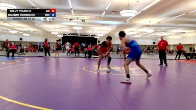 86 lbs Champ. Rd Of 32 - Jason Valencia, Club Lucha Wrestling vs Jovanny Rodriguez, Rancho Buena Vista High School Wrestling
