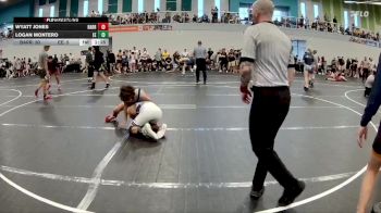 105 lbs Round 3 (6 Team) - Wyatt Jones, Team Barracuda vs Logan Montero, Eagle Empire