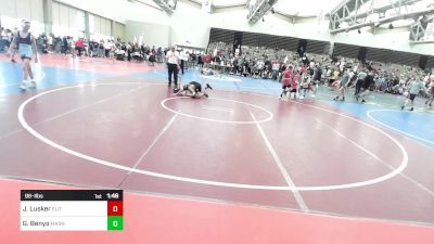 96-I lbs Quarterfinal - Jonas Lusker, Elite NJ vs Gabe Benyo, Mat Assassins