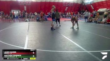 175 lbs Round 1 (4 Team) - James Dozier, Roncalli vs Matthew Fendrick, Coleman Cougars